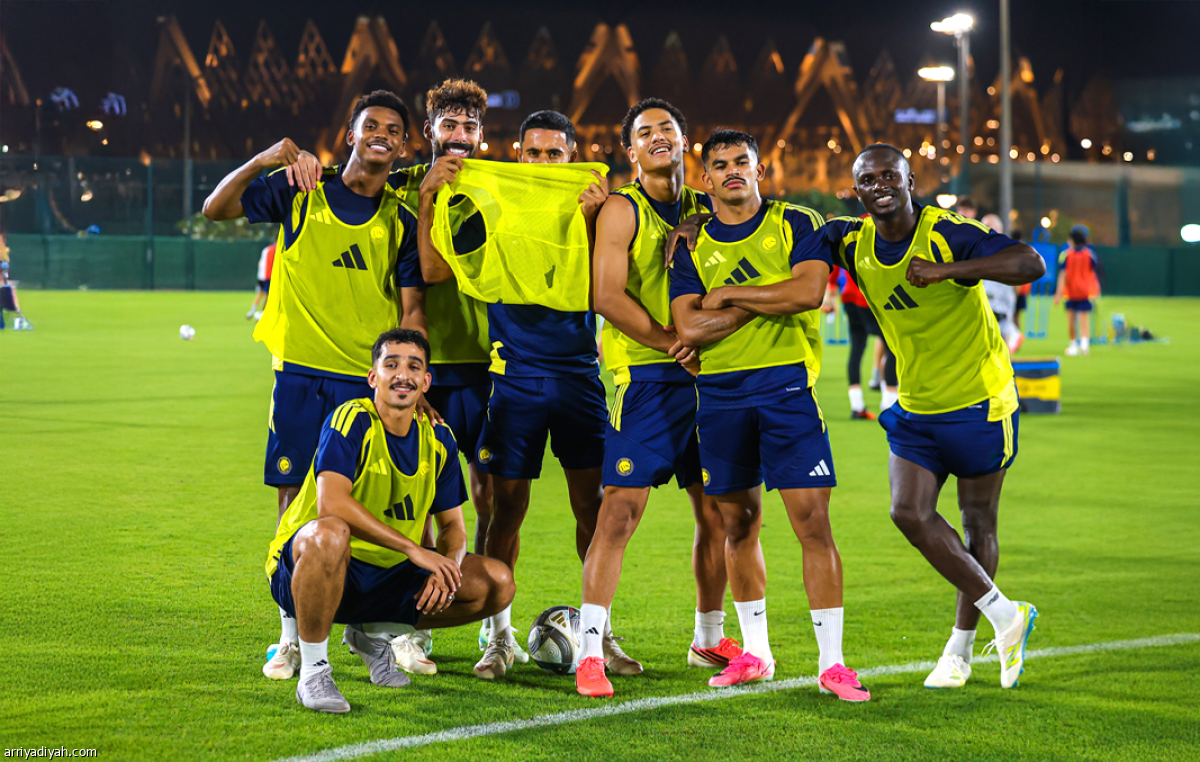 النصر.. تدريب واحتفاء جماهيري